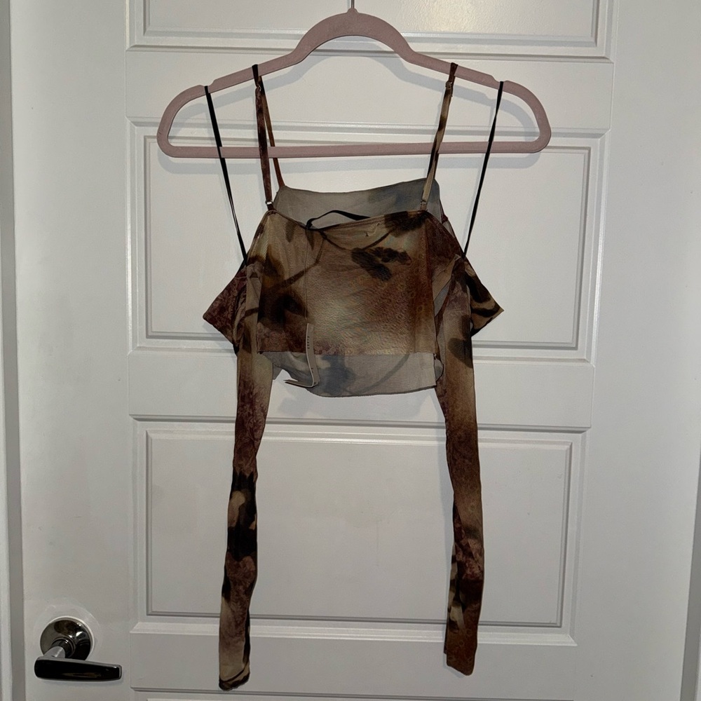 Urban Outfitters Silence + Noise Off the Shoulder Top